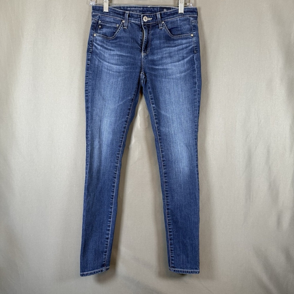 AG Adriano Goldschmied Jeans Women's Blue The Legging Ankle Super Skinny 26 R